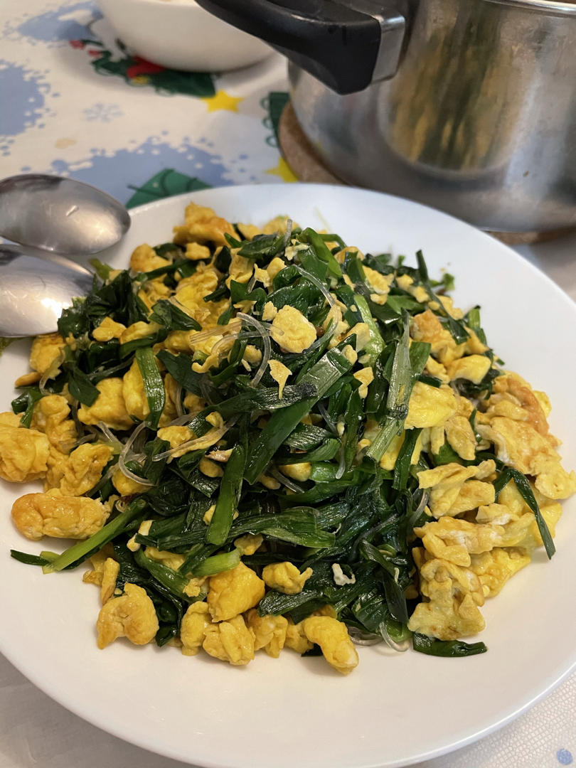 韭菜炒鸡蛋