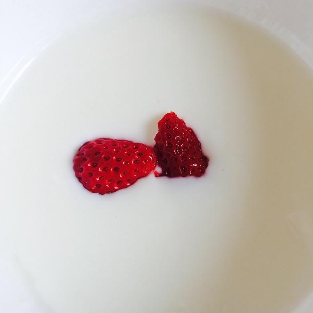 草莓酸奶 美容减肥佳品的做法