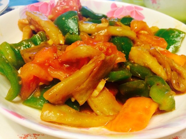 家常烧茄子（比较简单）