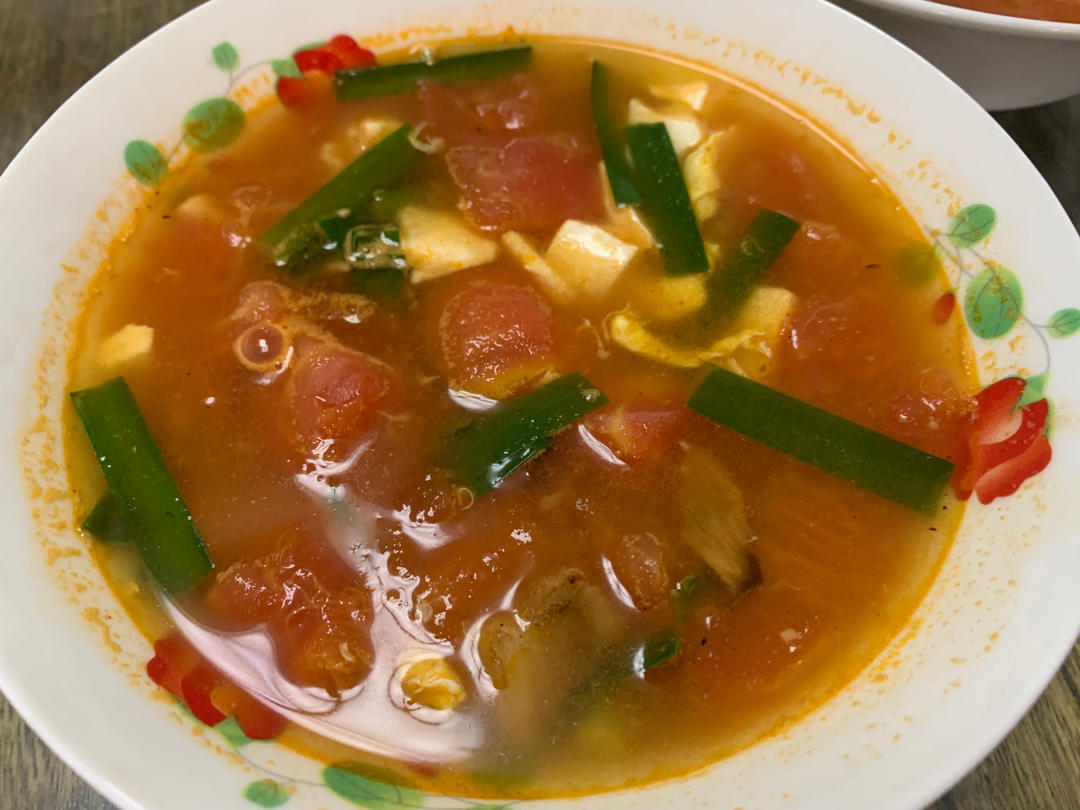 番茄豆腐汤