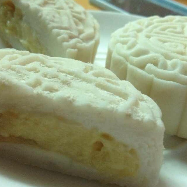 冰皮豆沙月饼