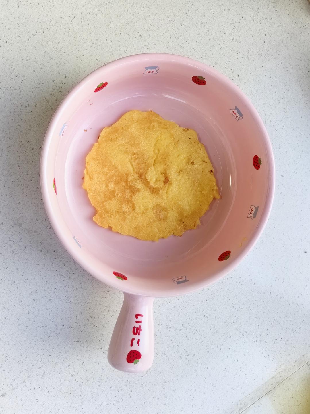 宝宝辅食：苹果奶香小饼