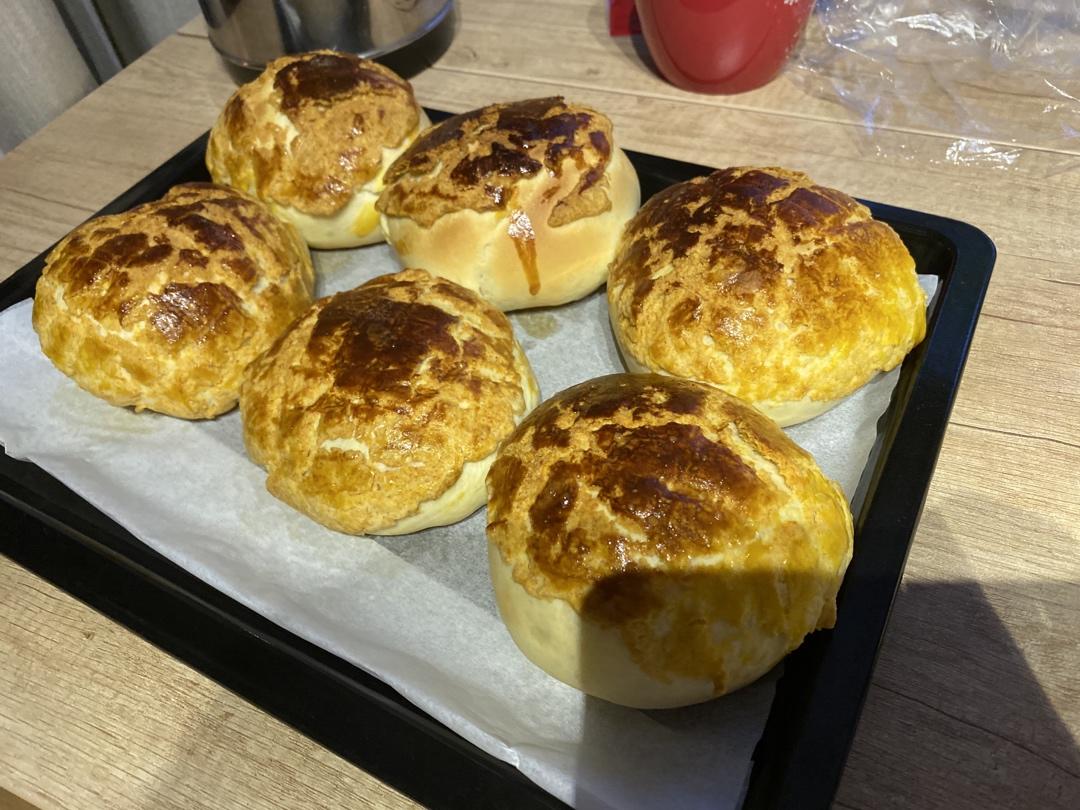 正宗港式下午茶：冰火菠萝油