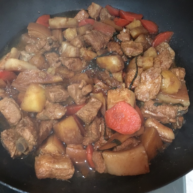 红烧排骨土豆