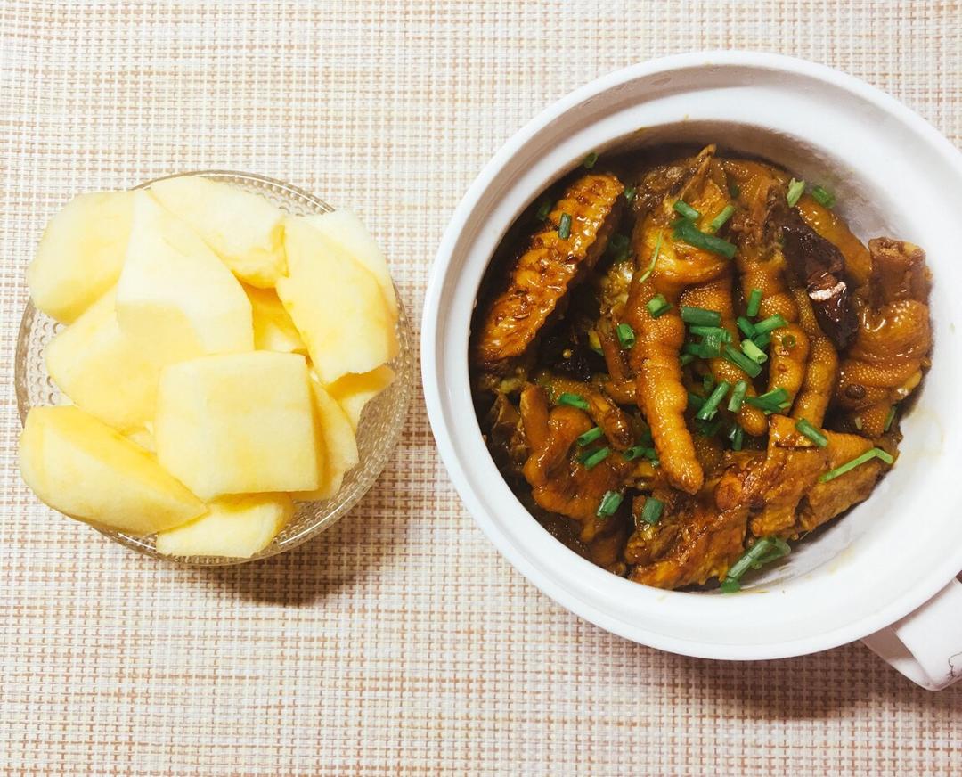 炒鸡简单红烧鸡爪鸡翅