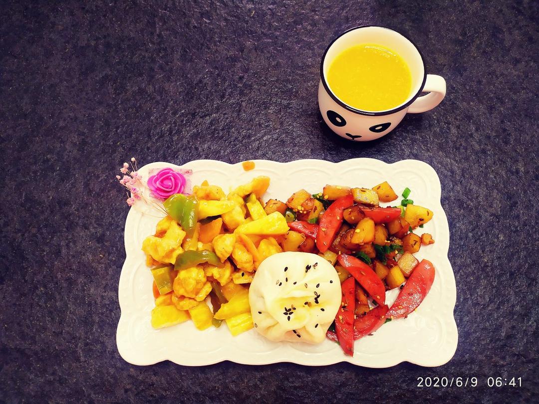 香辣过瘾的孜然土豆火腿，比路边摊还好吃