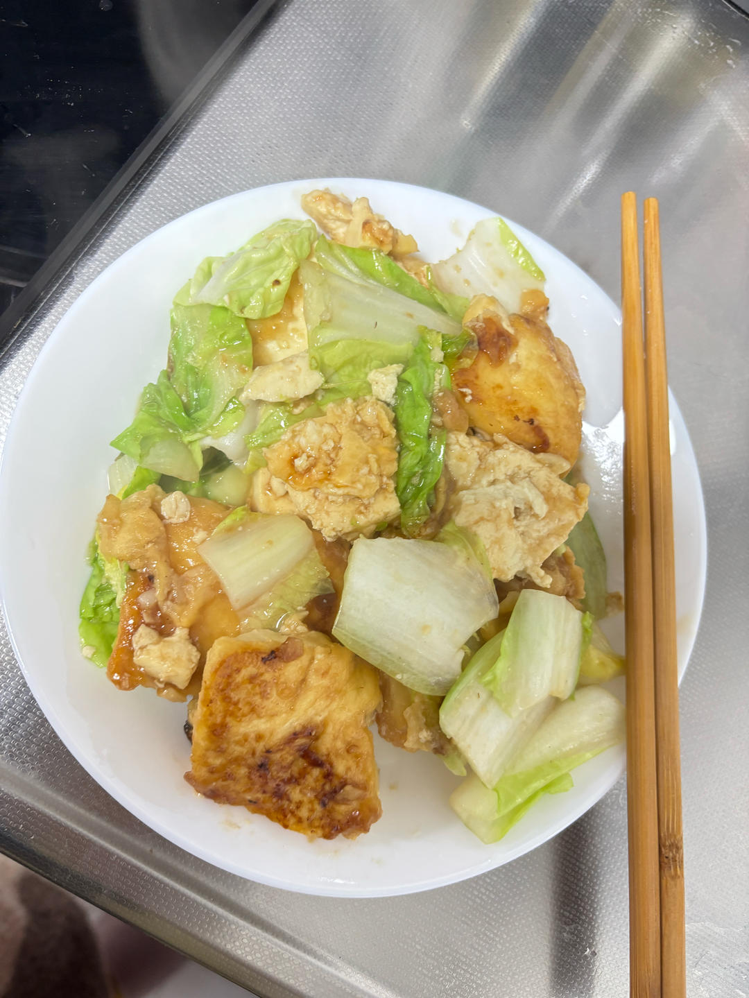 无敌好吃的香煎豆腐