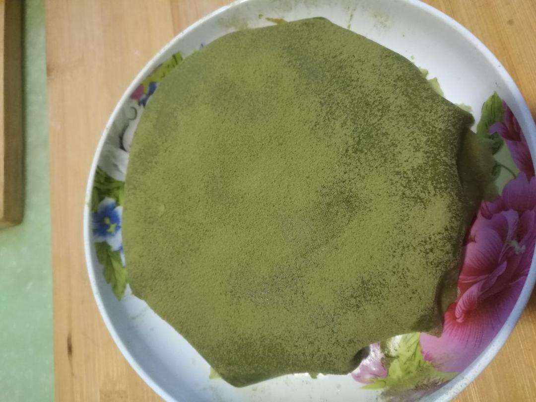 美味的煎蛋糕—抹茶千层蛋糕