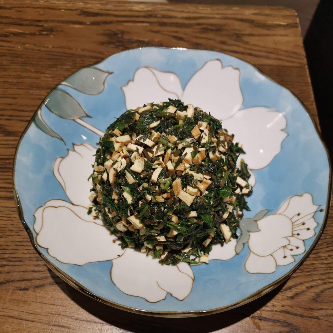 马兰头拌香干