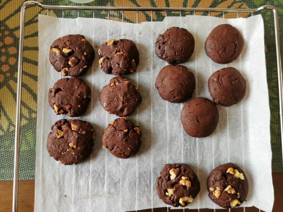 浓郁巧克力果仁曲奇 巨好吃！P妞的食记