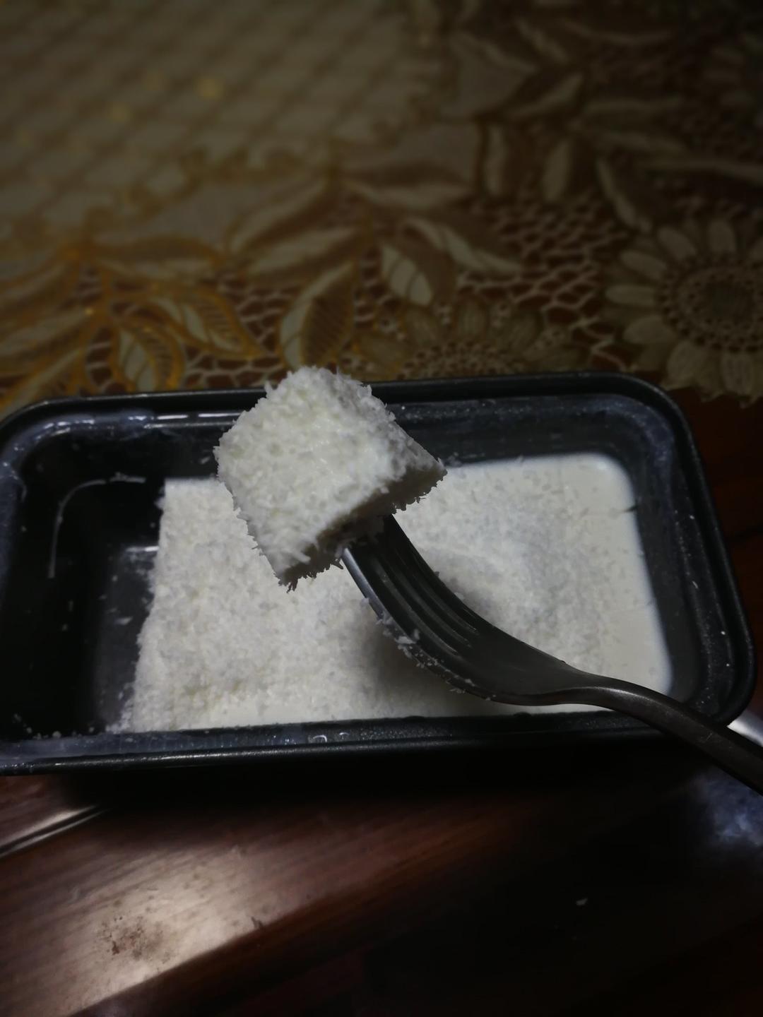 [无奶油]椰奶冻/椰丝小方