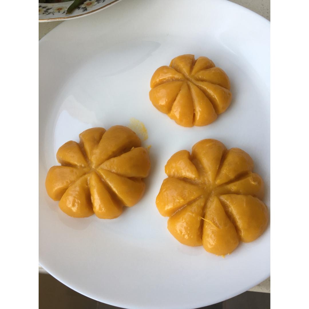 蒸南瓜糯米饼