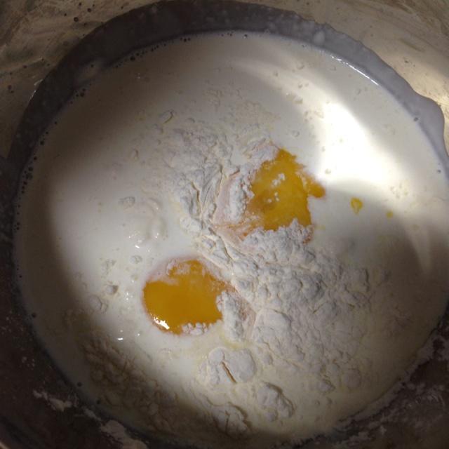 纯奶手撕吐司的做法 步骤1