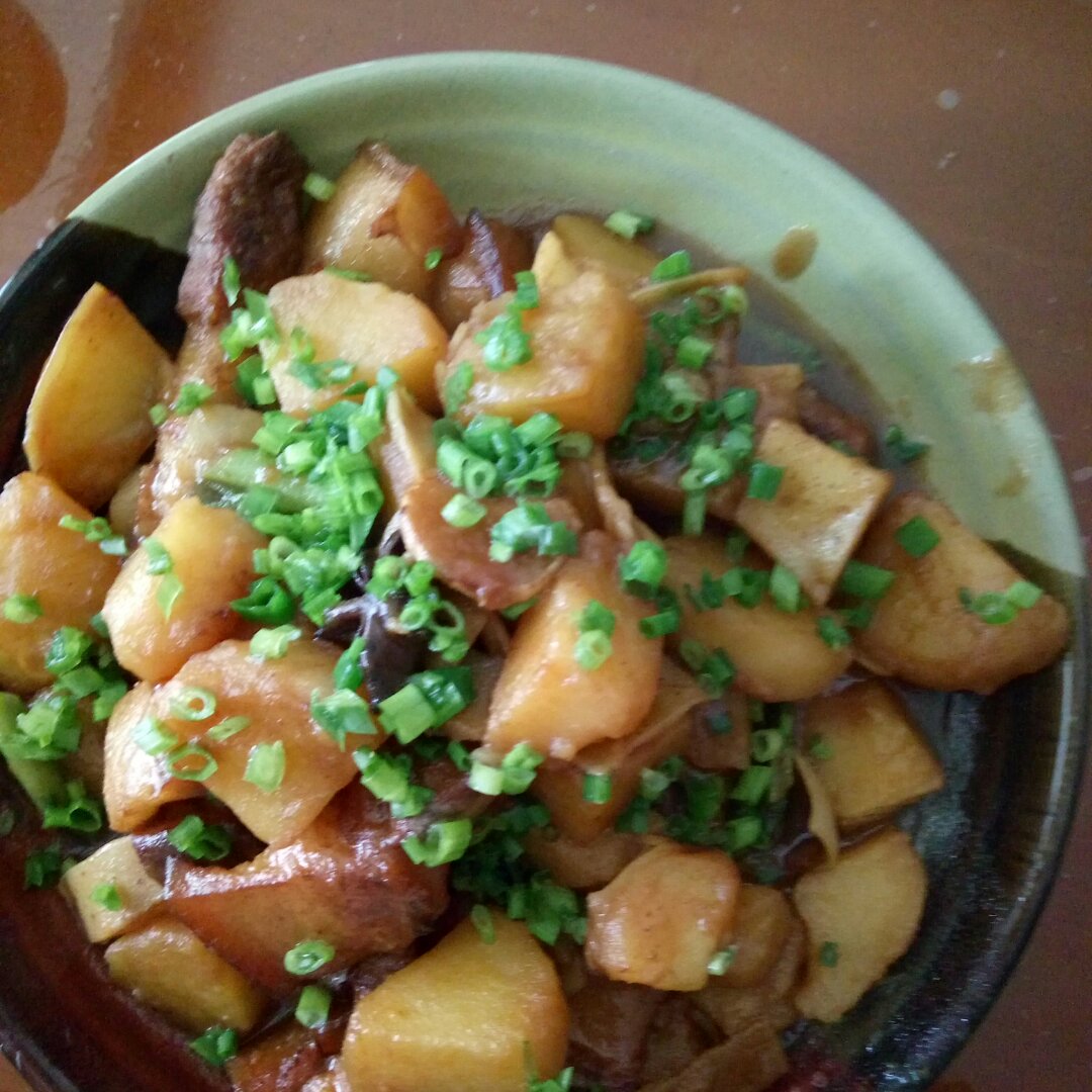 土豆烧肉