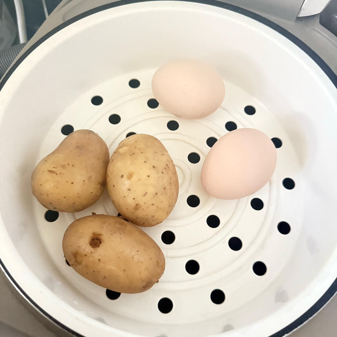减脂餐土豆🥔鸡蛋🥚
