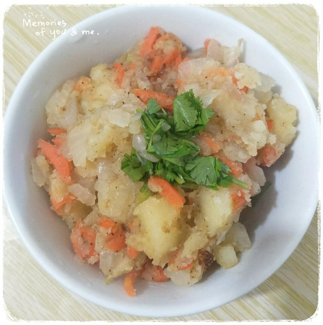 孜然香辣土豆泥