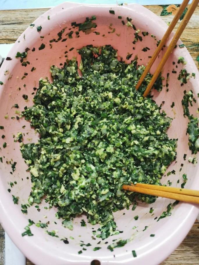 鲜虾韭菜饺子馅(三鲜)
