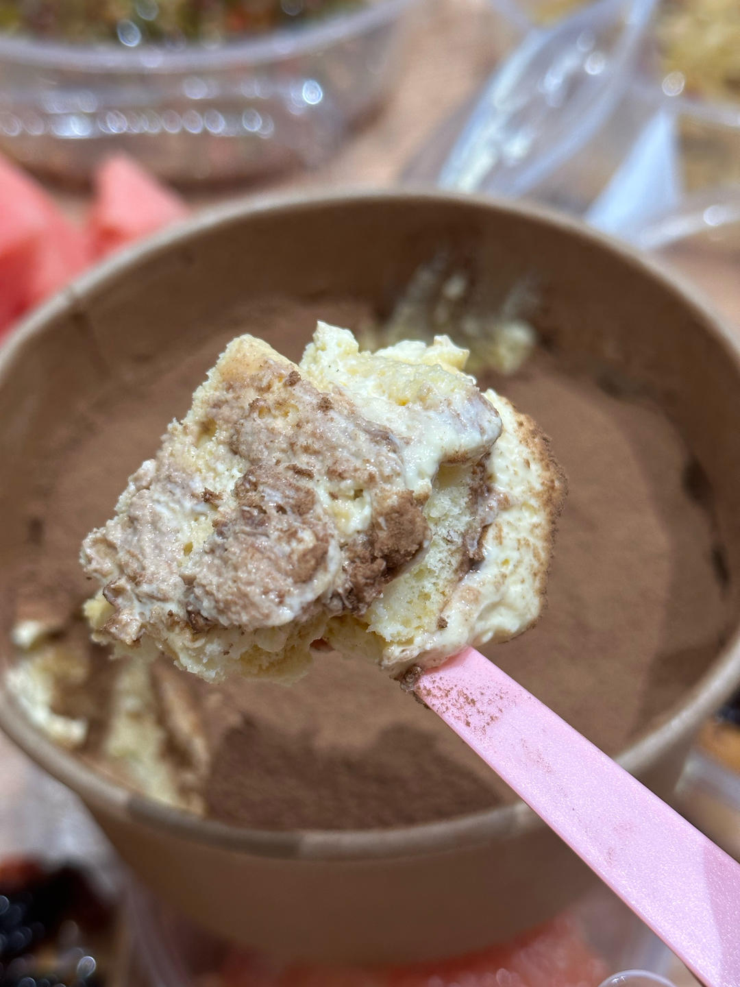 在欧洲学会的经典版提拉米苏