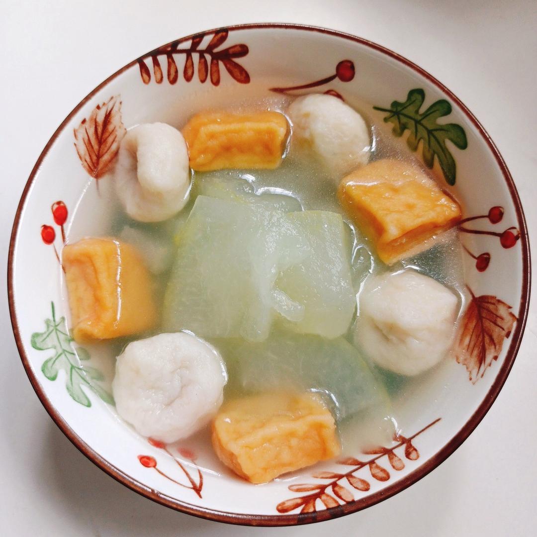 夏天不可错过的家常味--冬瓜丸子汤