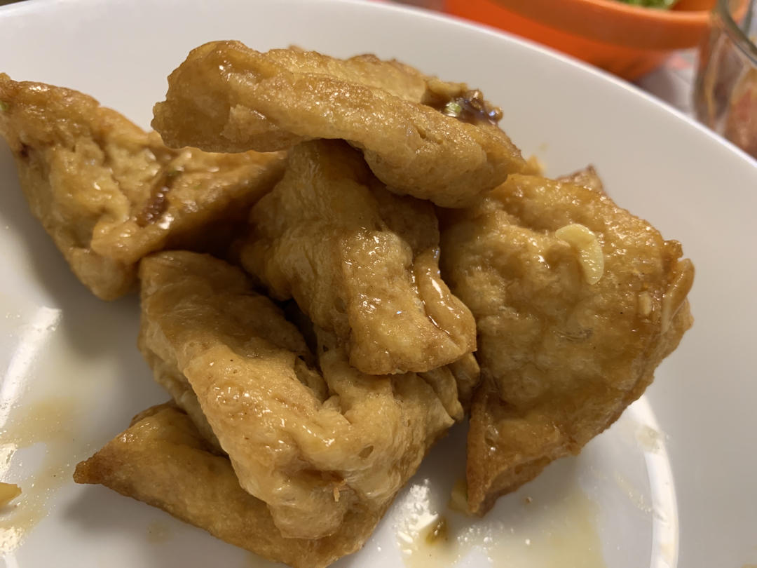 无敌好吃的香煎豆腐