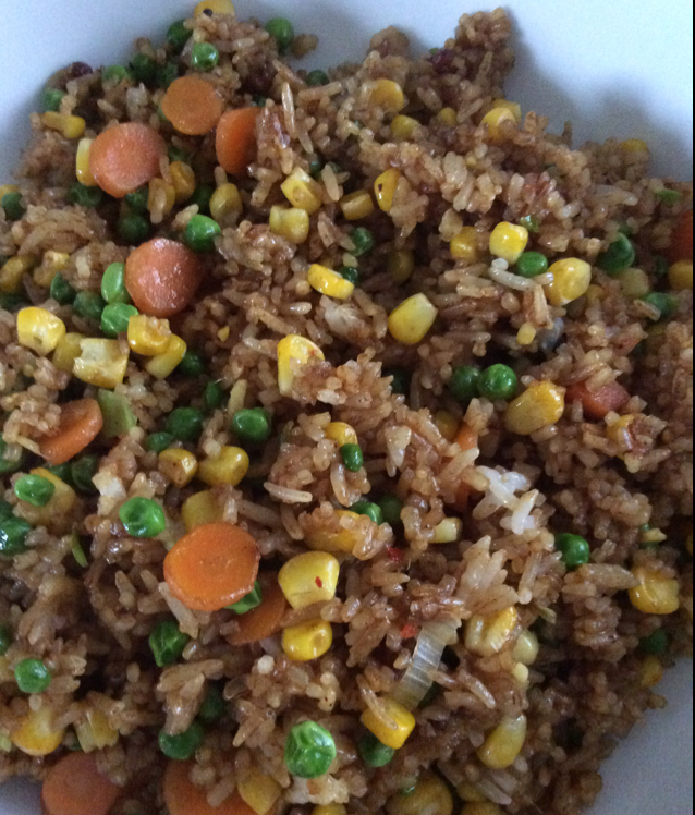 酱油素炒饭
