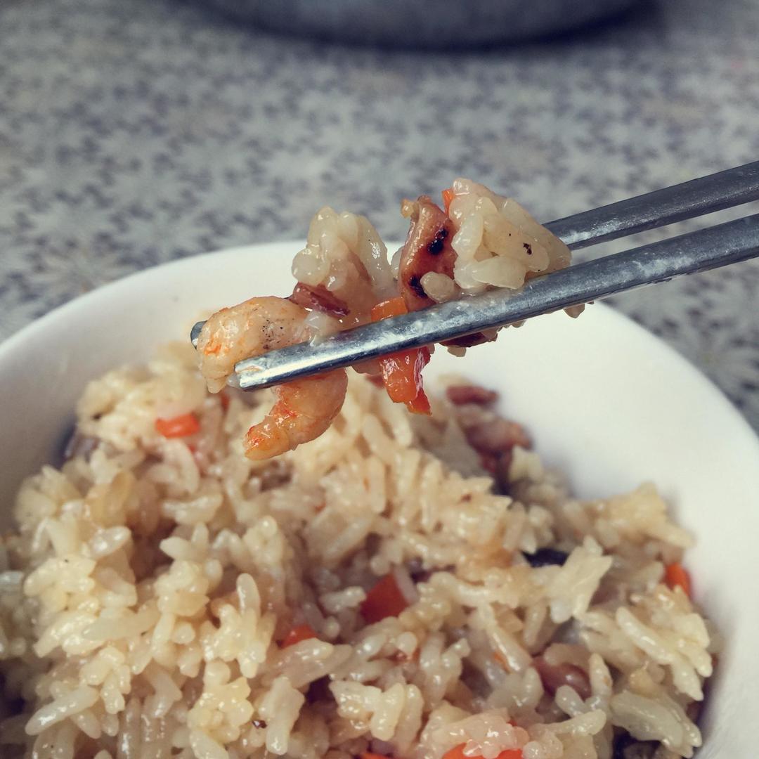 闽南咸饭（糯米）的做法