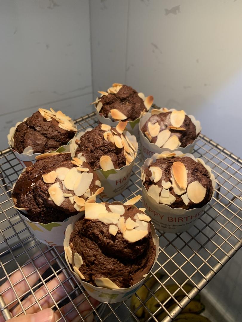 浓情巧克力摩卡马芬<Chocolate Espresso Muffins>