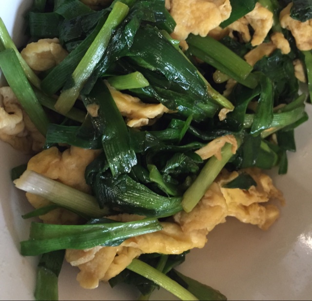 韭菜炒鸡蛋