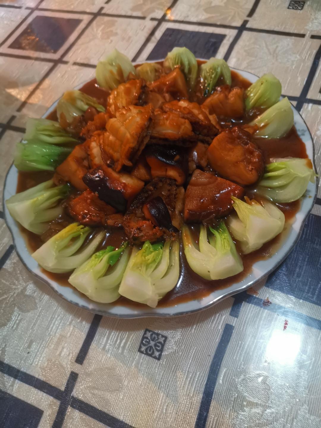 低脂清爽～香菇菜心，鲜嫩可口，鲜香美味