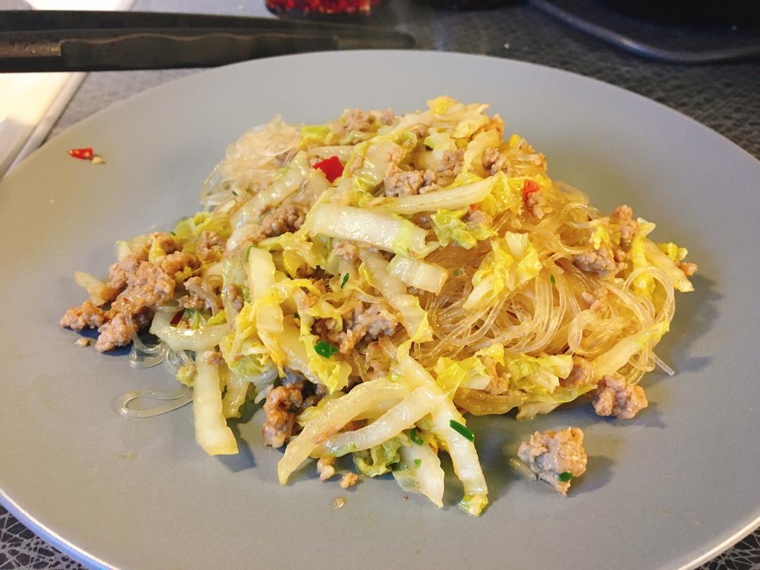 不用海鲜的海鲜粉丝煲