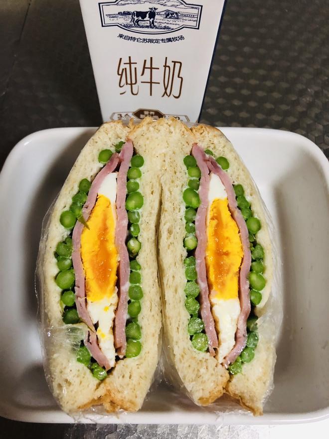 芦笋火腿三明治🥪的做法