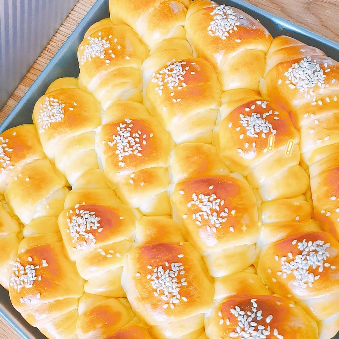 牛奶面包卷（直接法）
