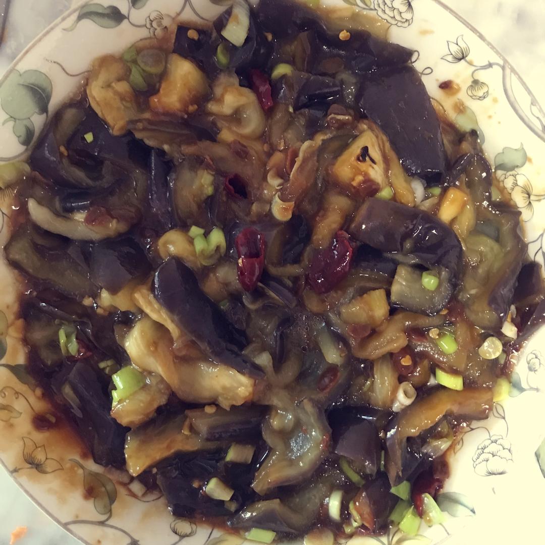 酱拌蒸茄子