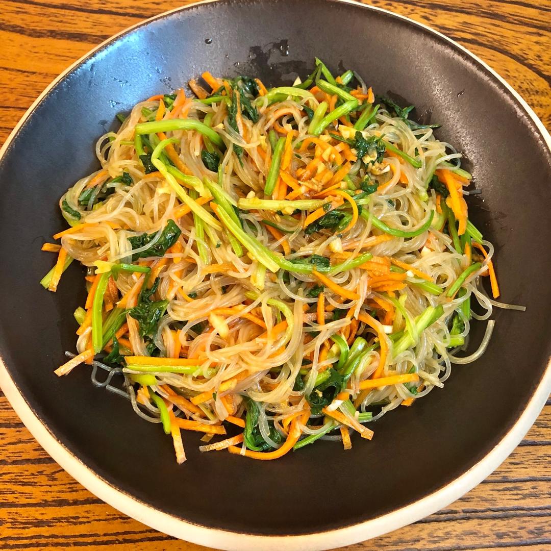 酱拌菠菜粉