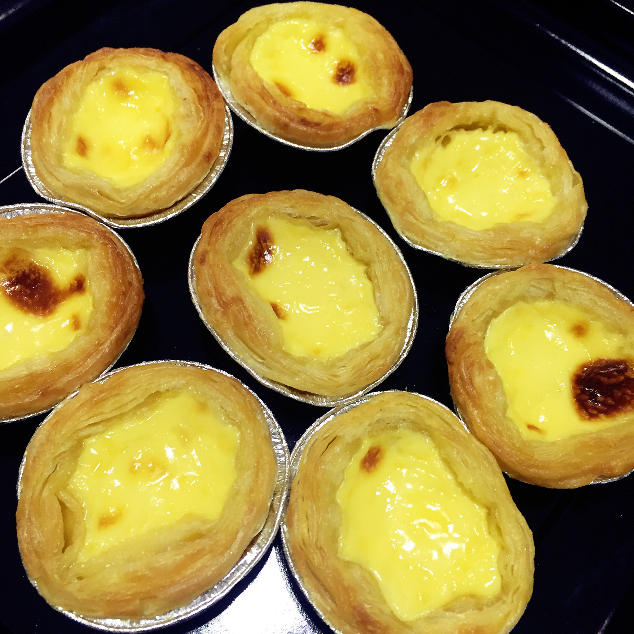 超完美味道超正的蛋挞配方，比KFC的还要嫩还要香~做过最好吃的蛋挞配方