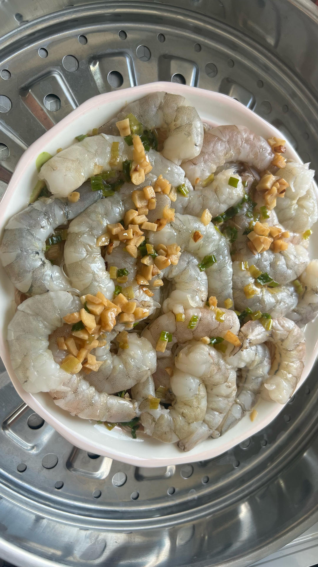 快手主食-虾仁蒸粉丝