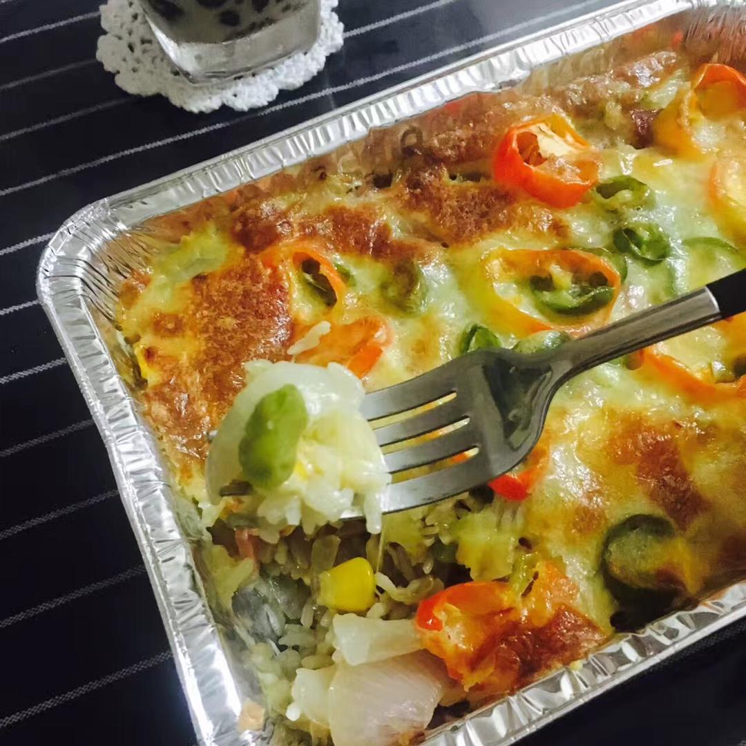 songsongcouple做的芝士焗饭