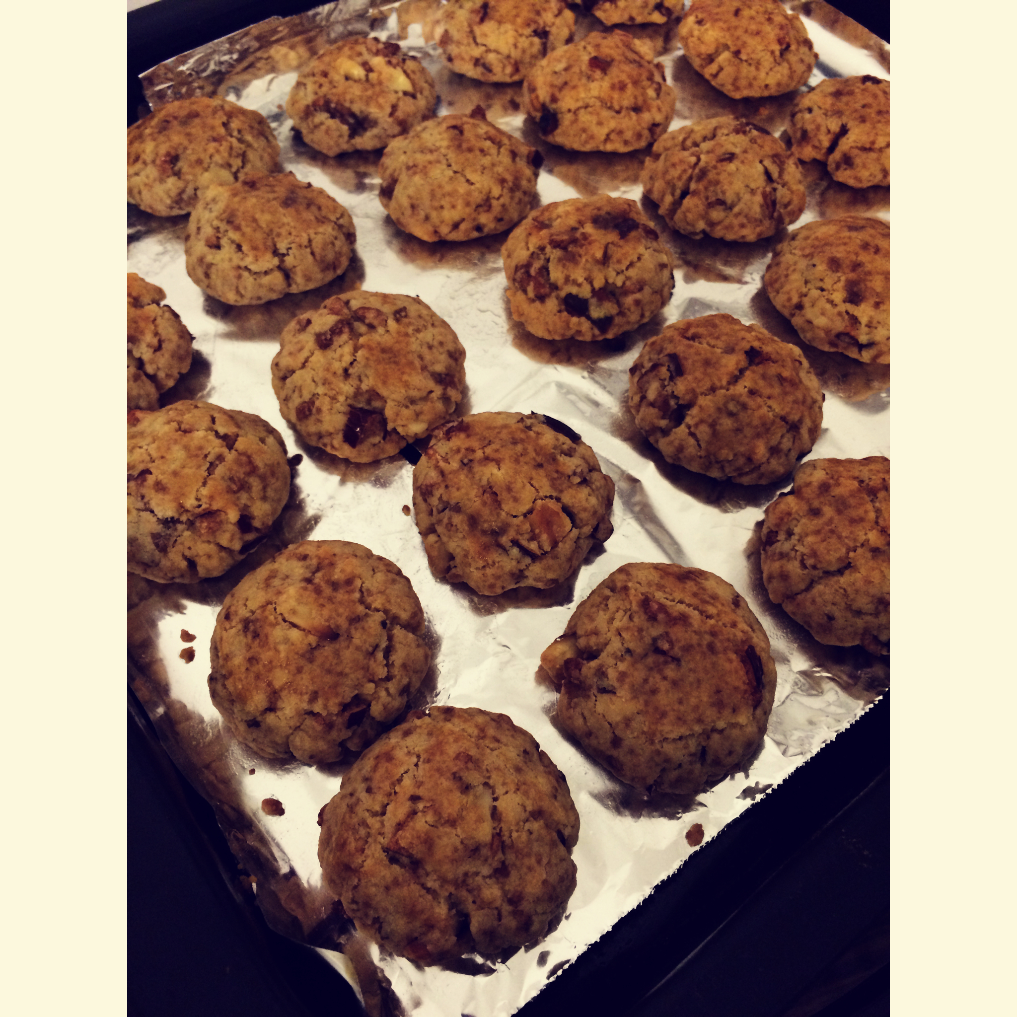 红枣红糖核桃饼干