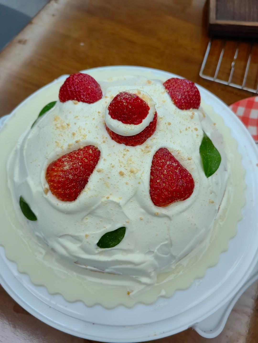 草莓🍓炸弹蛋糕