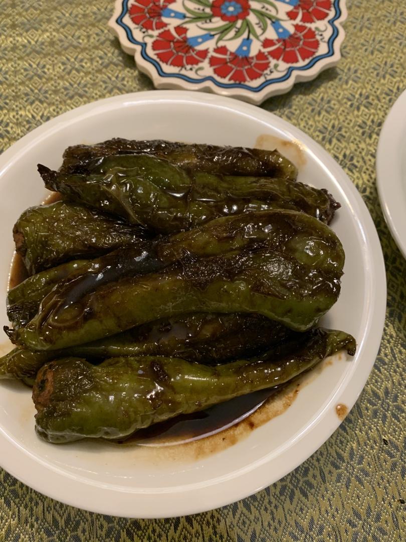 虎皮青椒塞肉