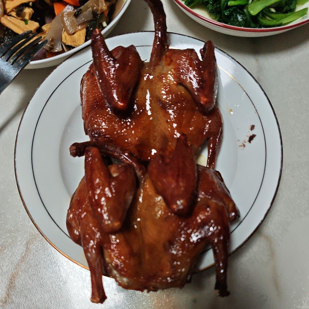 比光明招侍所还好吃的“烤乳鸽”（烤箱版）