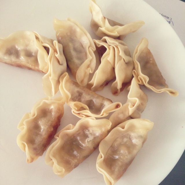 电饭煲煎饺