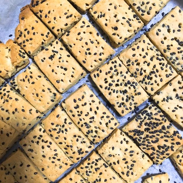 芝麻全麦苏打饼干（勾氏私房菜）