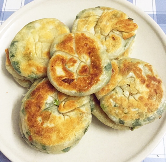 家常葱油饼