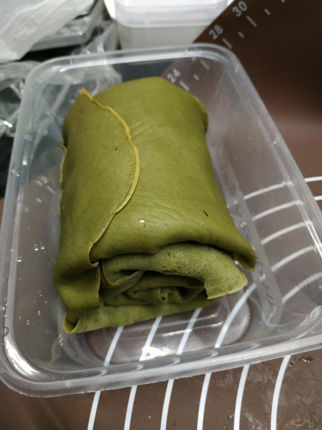 网红食谱│抹茶毛巾卷