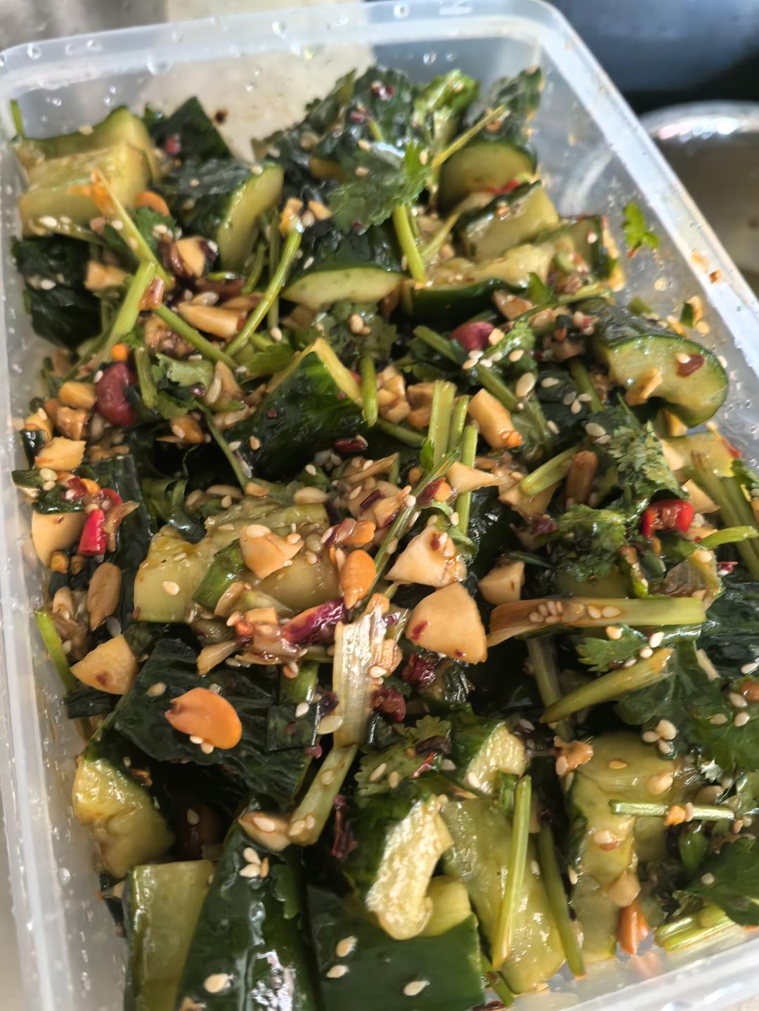 🌈酸酸辣辣巨开胃～超过瘾的凉拌黄瓜