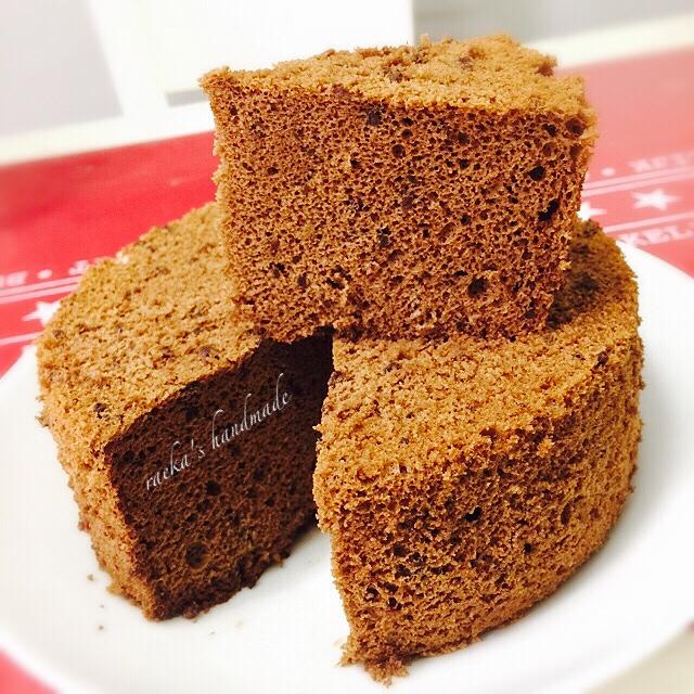 6寸可可戚风（内附8寸5蛋配方）