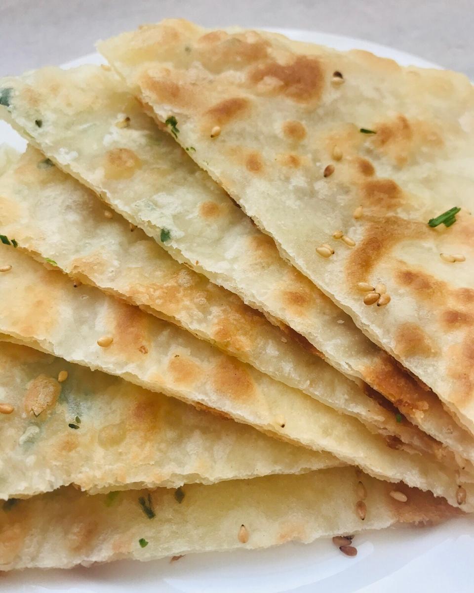旭衡衡做的葱油饼