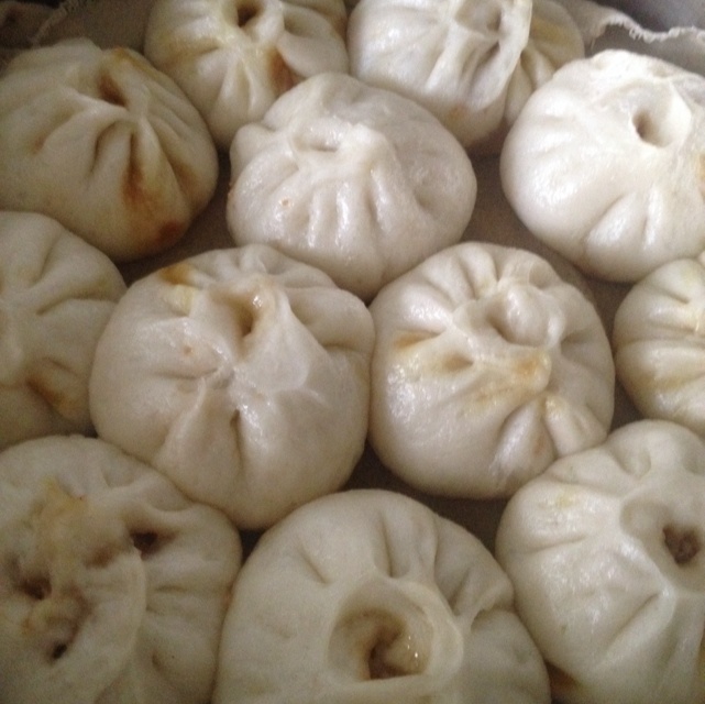 将微笑进行到底做的香菇酱肉包