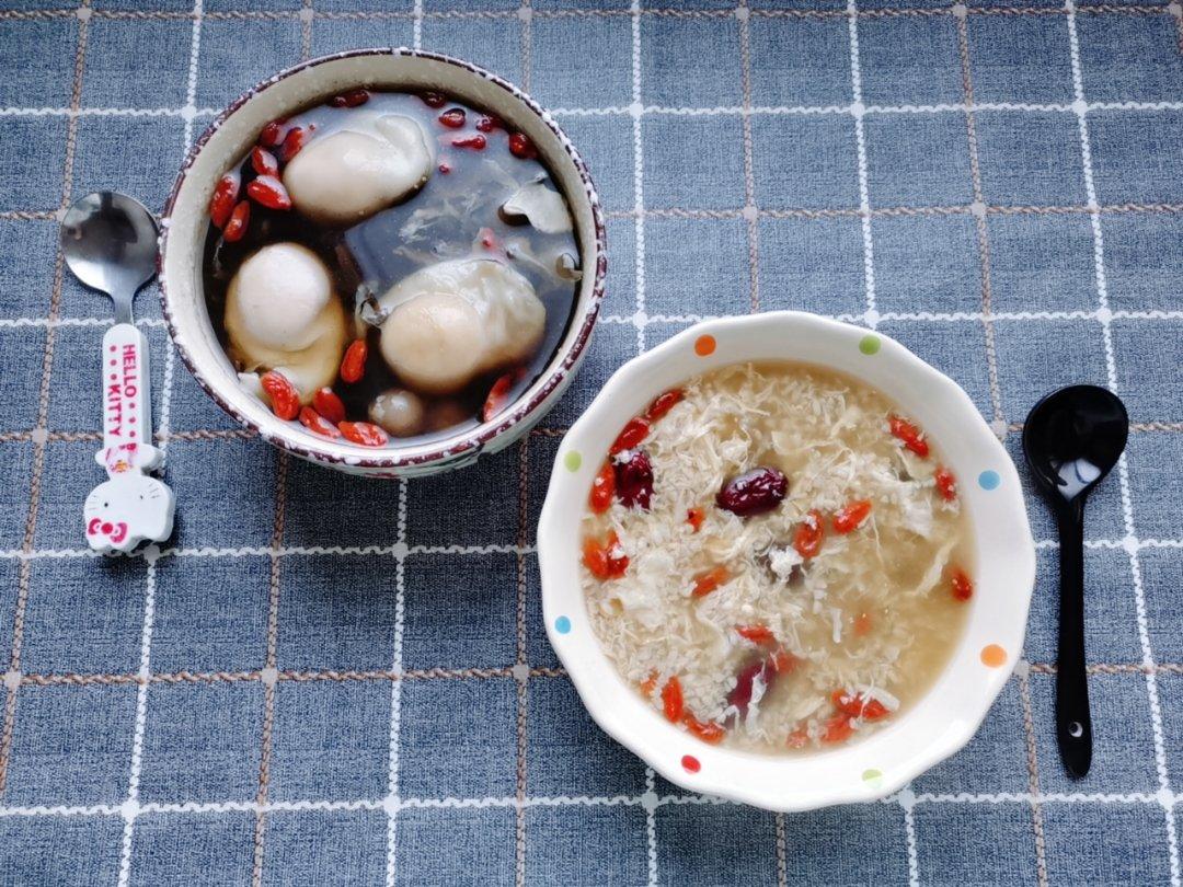 蛋花酒酿圆子